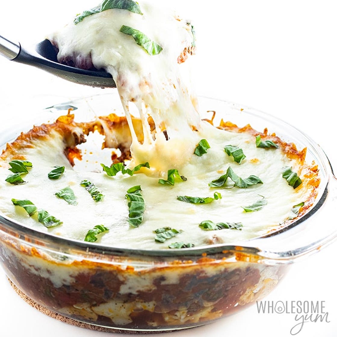 Keto Ground Beef Cauliflower Lasagna Recipe