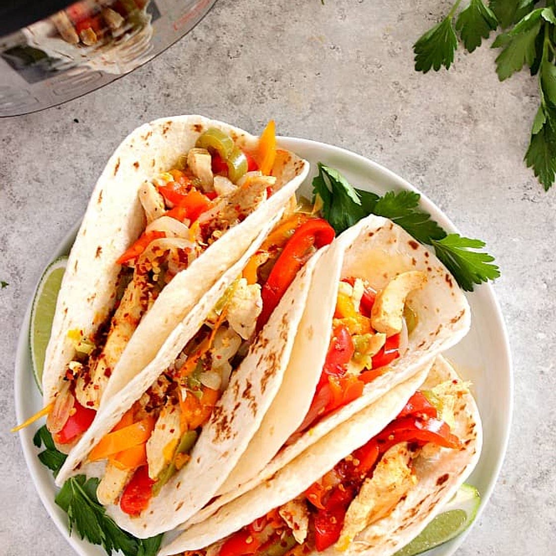 Instant Pot Chicken Fajitas recipe