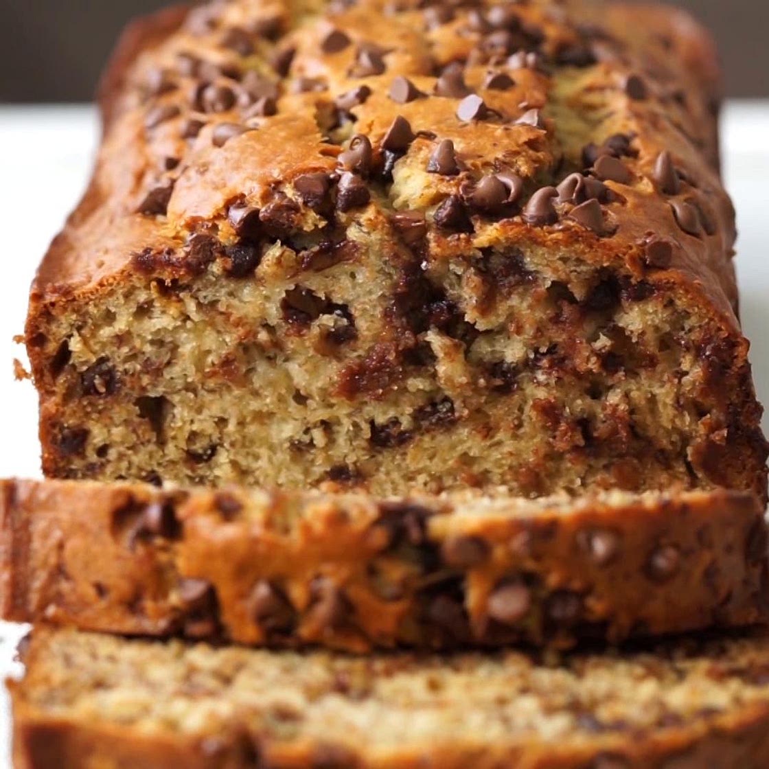 One Bowl Chocolate Chip Banana Bread Recipe by Tasty