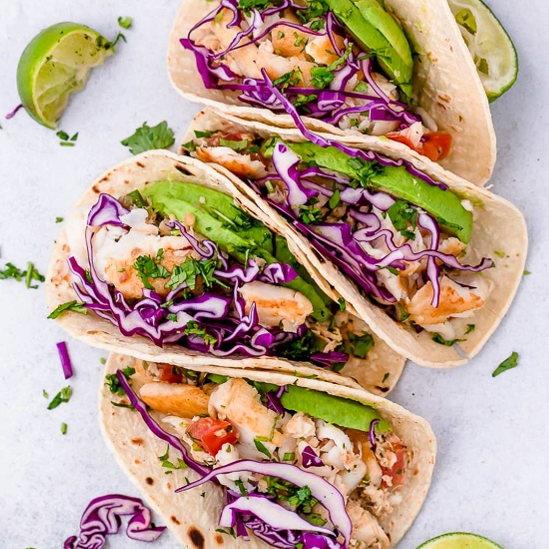 Cilantro Lime Fish Tacos