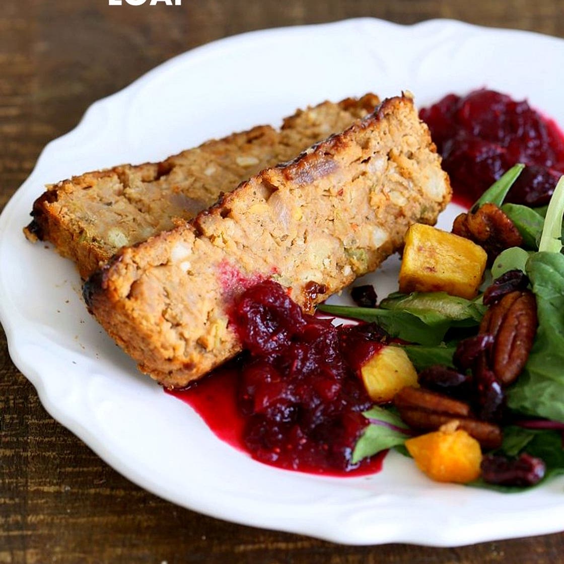 Chickpea Veggie Loaf - Vegan Meatloaf Recipe