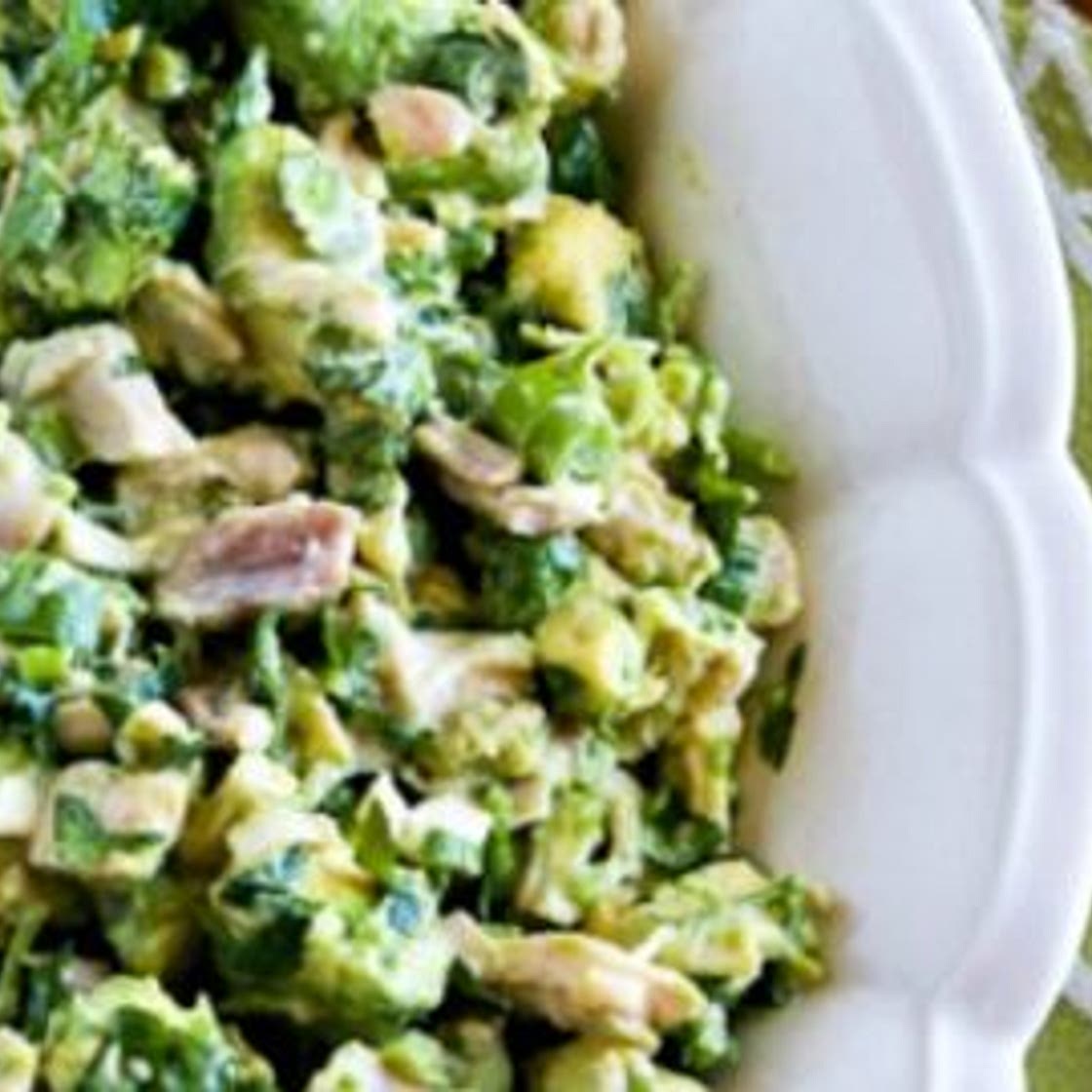 Chicken and Avocado Salad with Lime and Cilantro