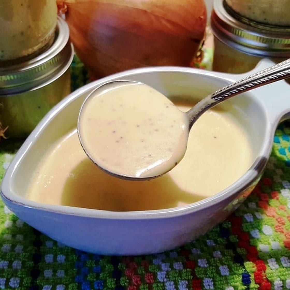 Sweet Vidalia Onion Salad Dressing and Marinade