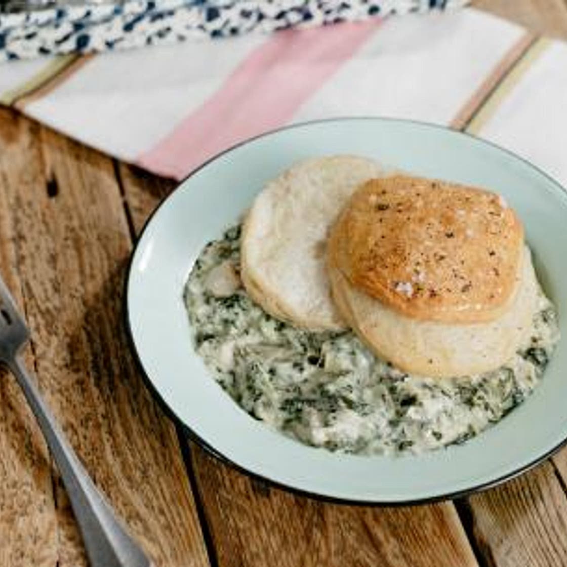Spinach and Artichoke Chicken Casseroles