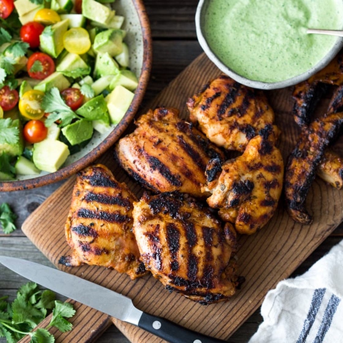 Peruvian Chicken ( Pollo a la Brasa) Recipe w/ Aji Verde