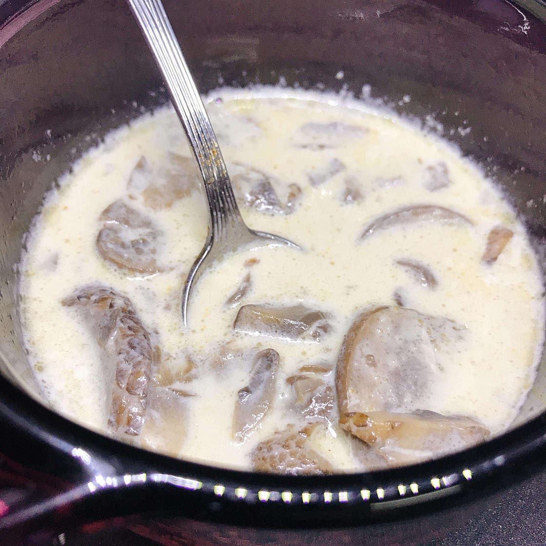 Crème de champignons cuite à l’Instant Pot®
