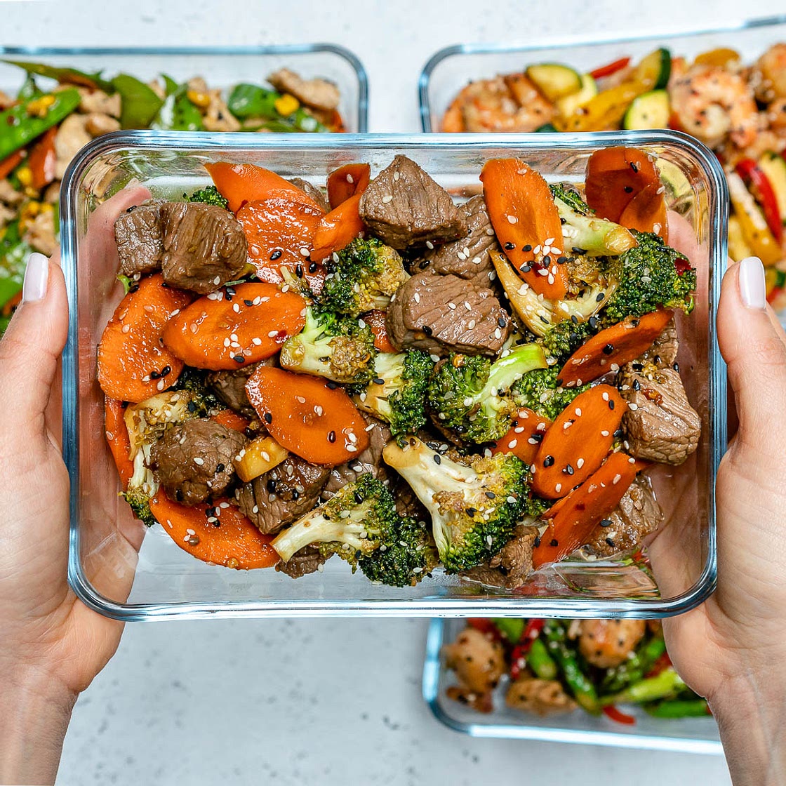 Super Easy Beef Stir Fry for Clean Eating Meal Prep