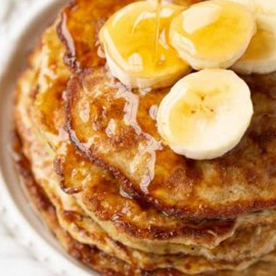 Banana Egg Oat Pancakes