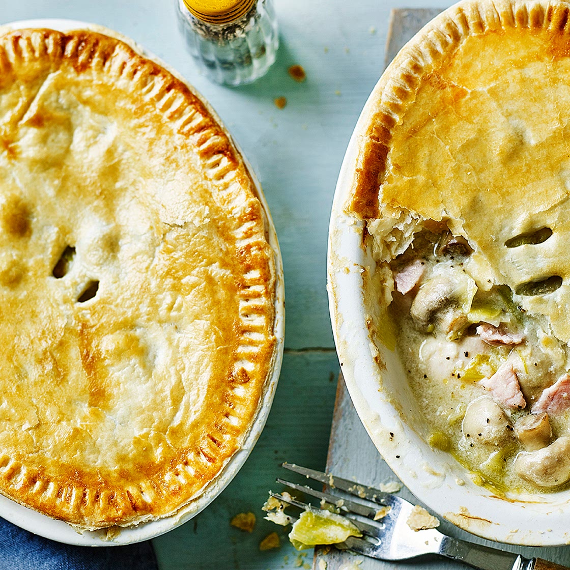 Healthy chicken pie