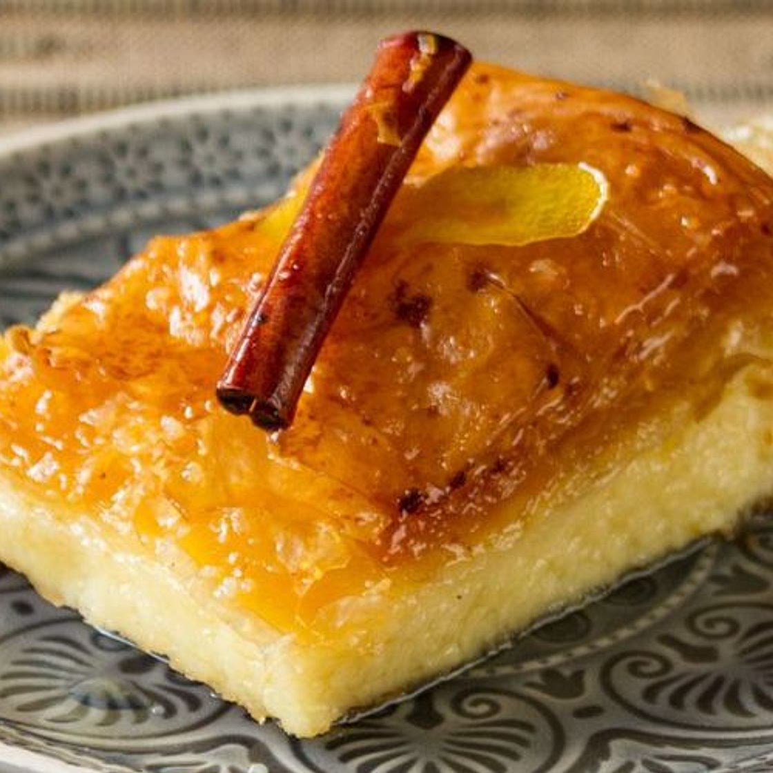 Greek custard pie - Galaktoboureko