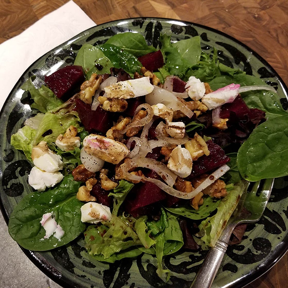 Beet Salad with Goat Cheese