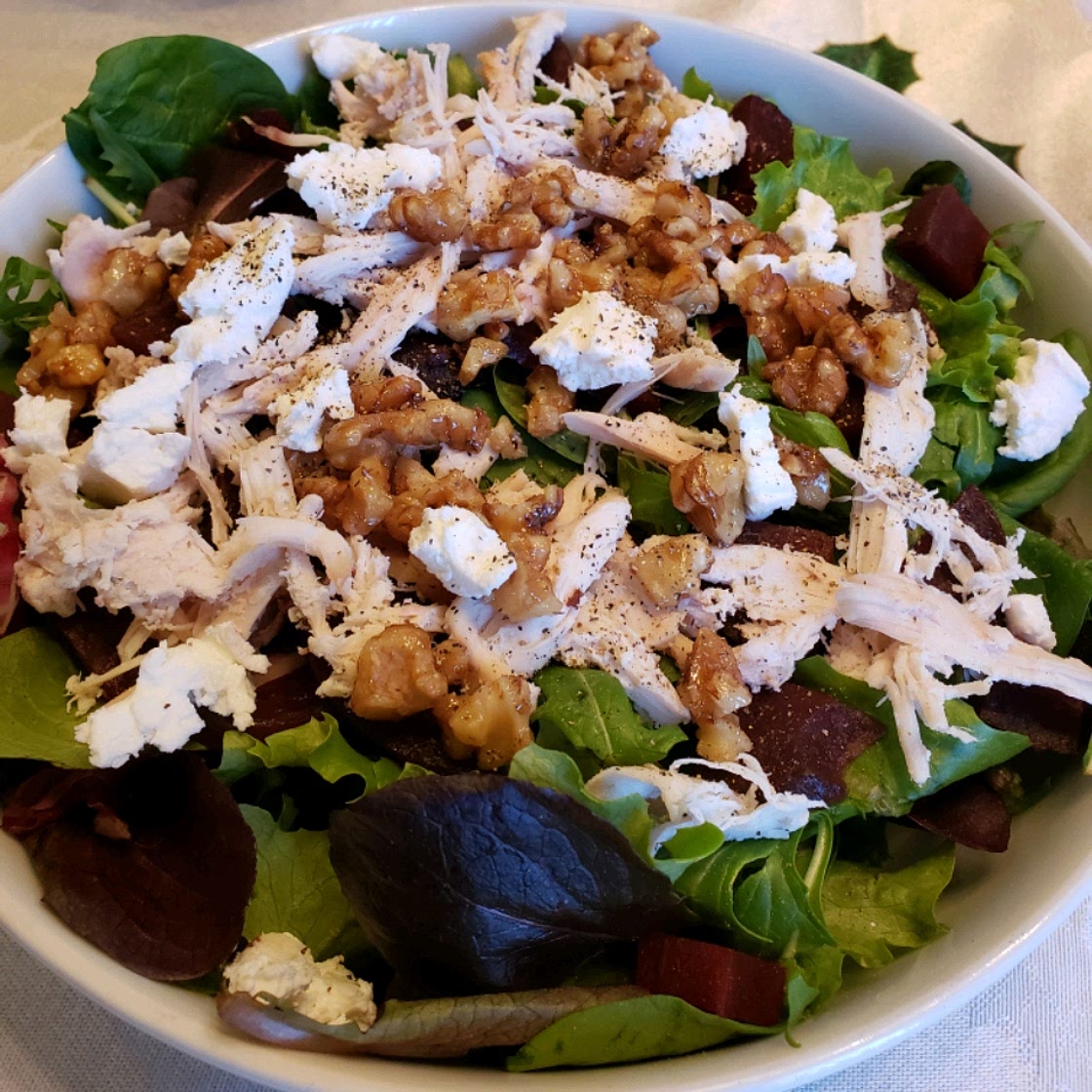 Beet Salad with Goat Cheese