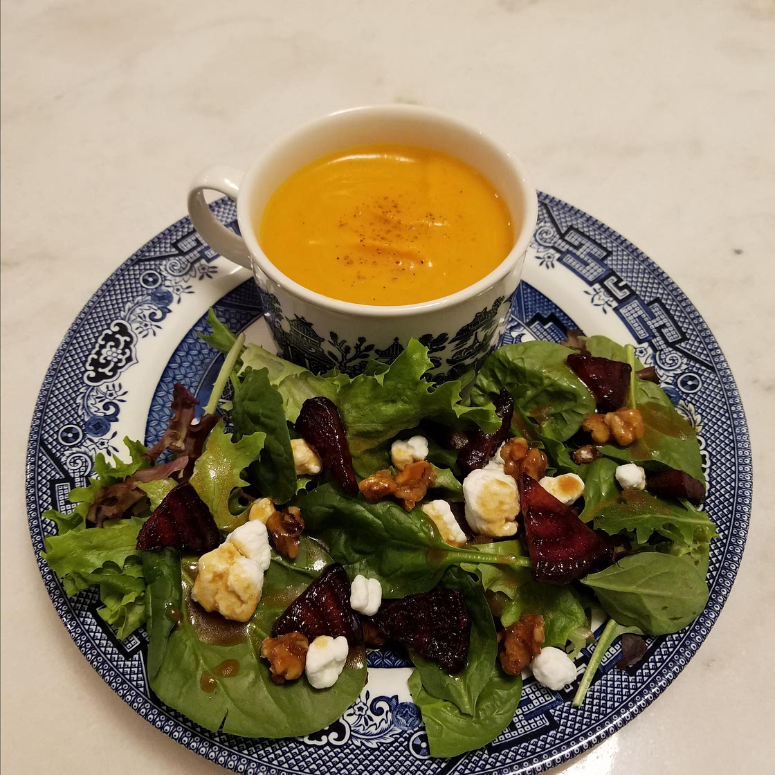 Beet Salad with Goat Cheese