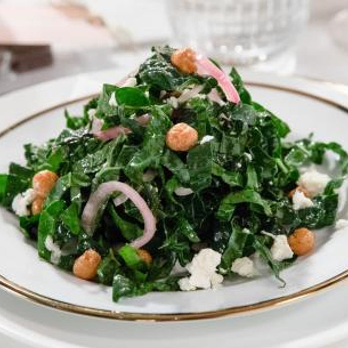 Kale and Chickpea Salad