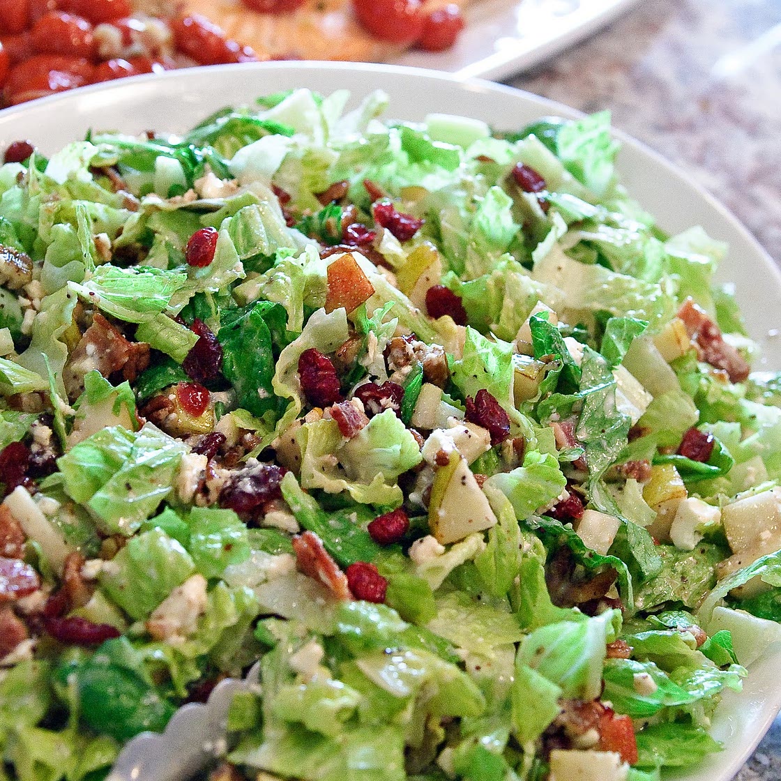 Autumn Chopped Salad - Espresso and Cream