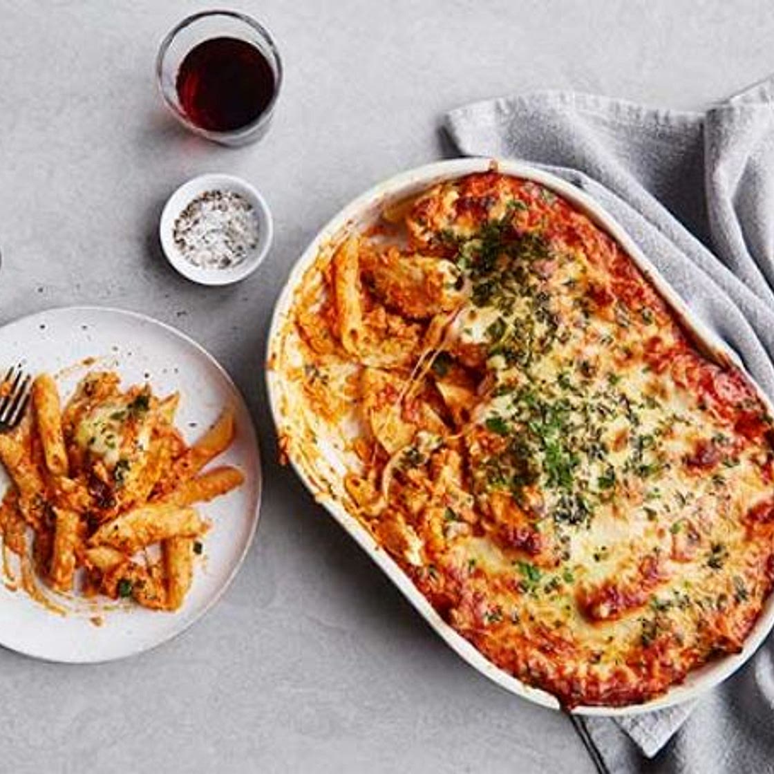 Chicken pasta bake