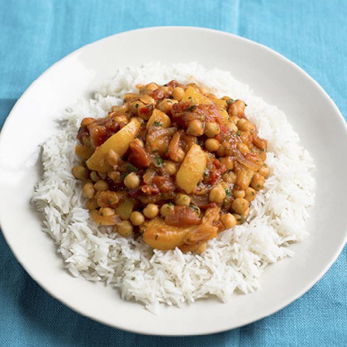 Peach & Chickpea Curry, 61p [A Girl Called Jack]