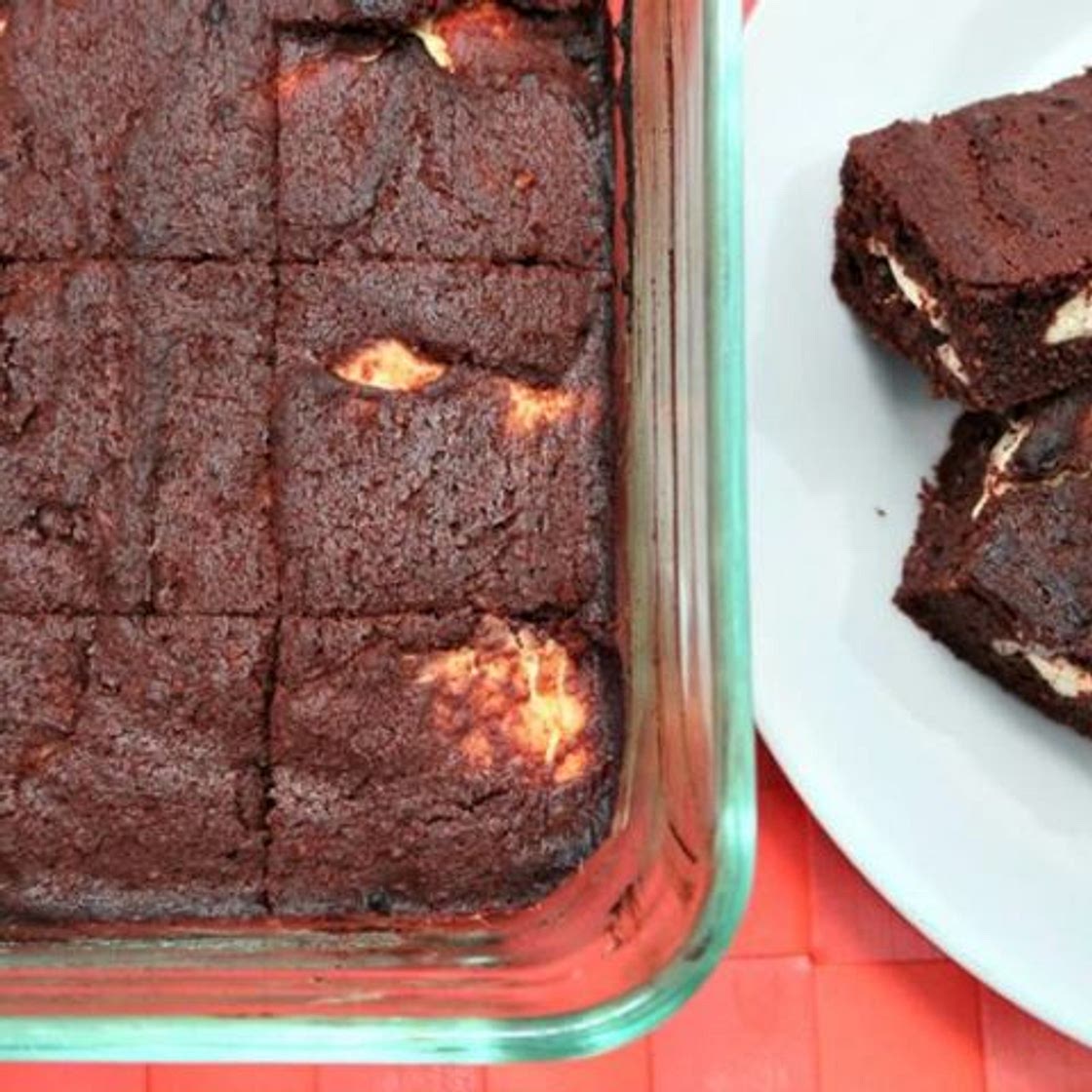 Chocolate Cheesecake Keto Brownies