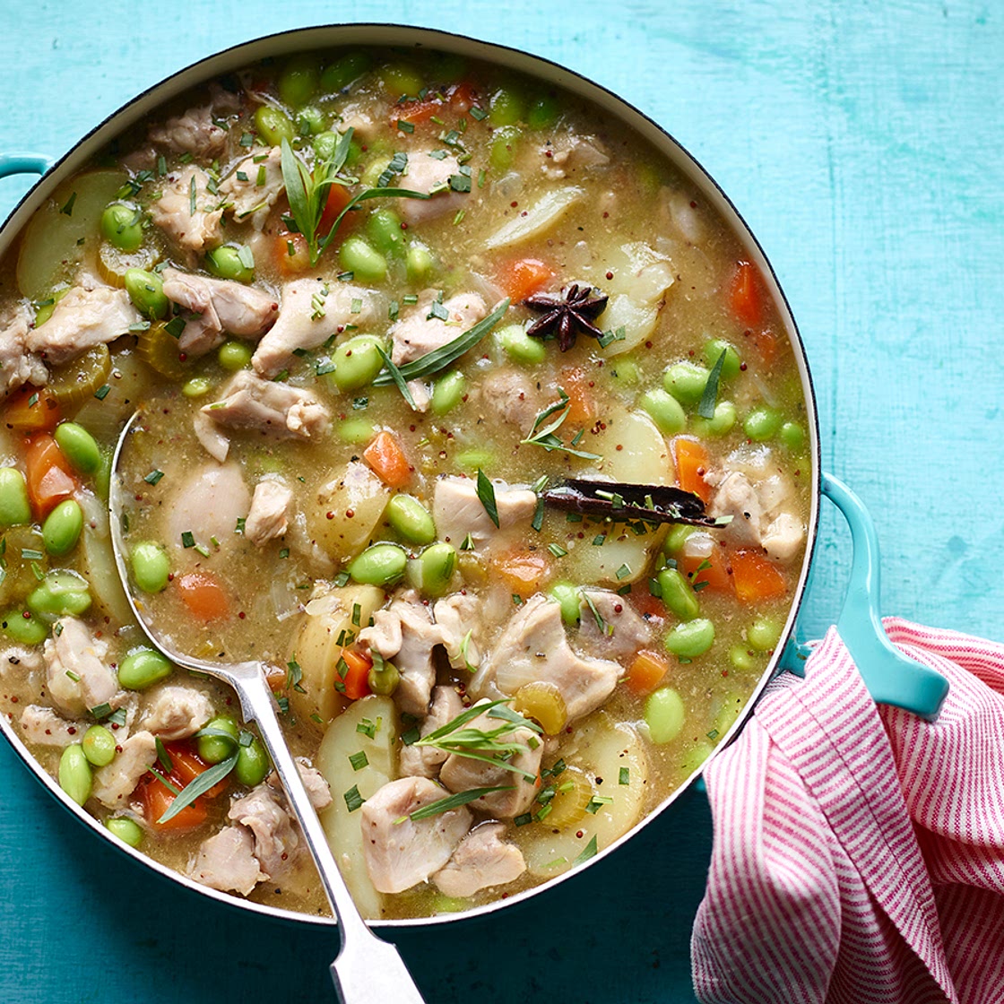 Quick chicken stew