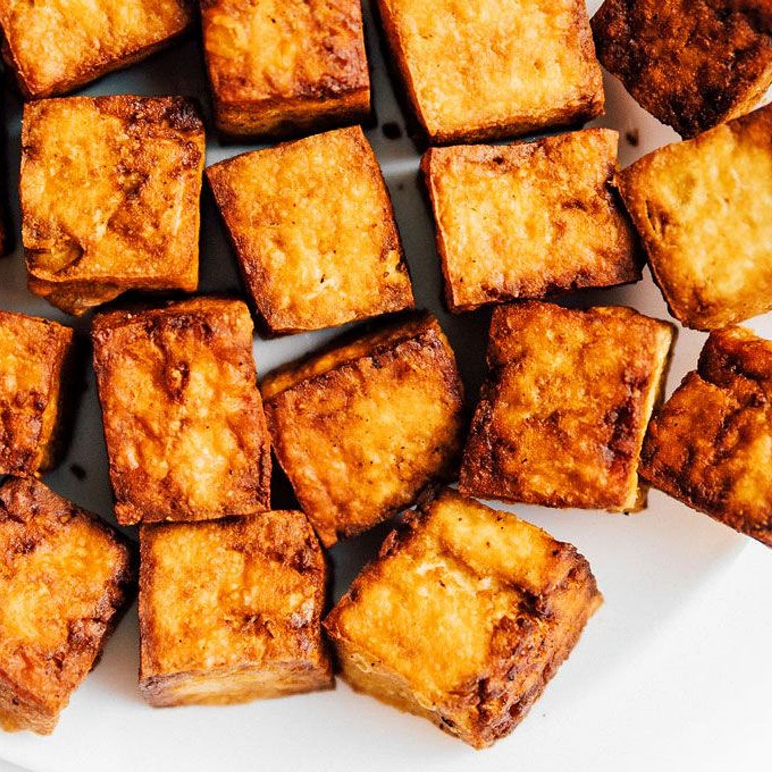 Crispy Air Fried Tofu