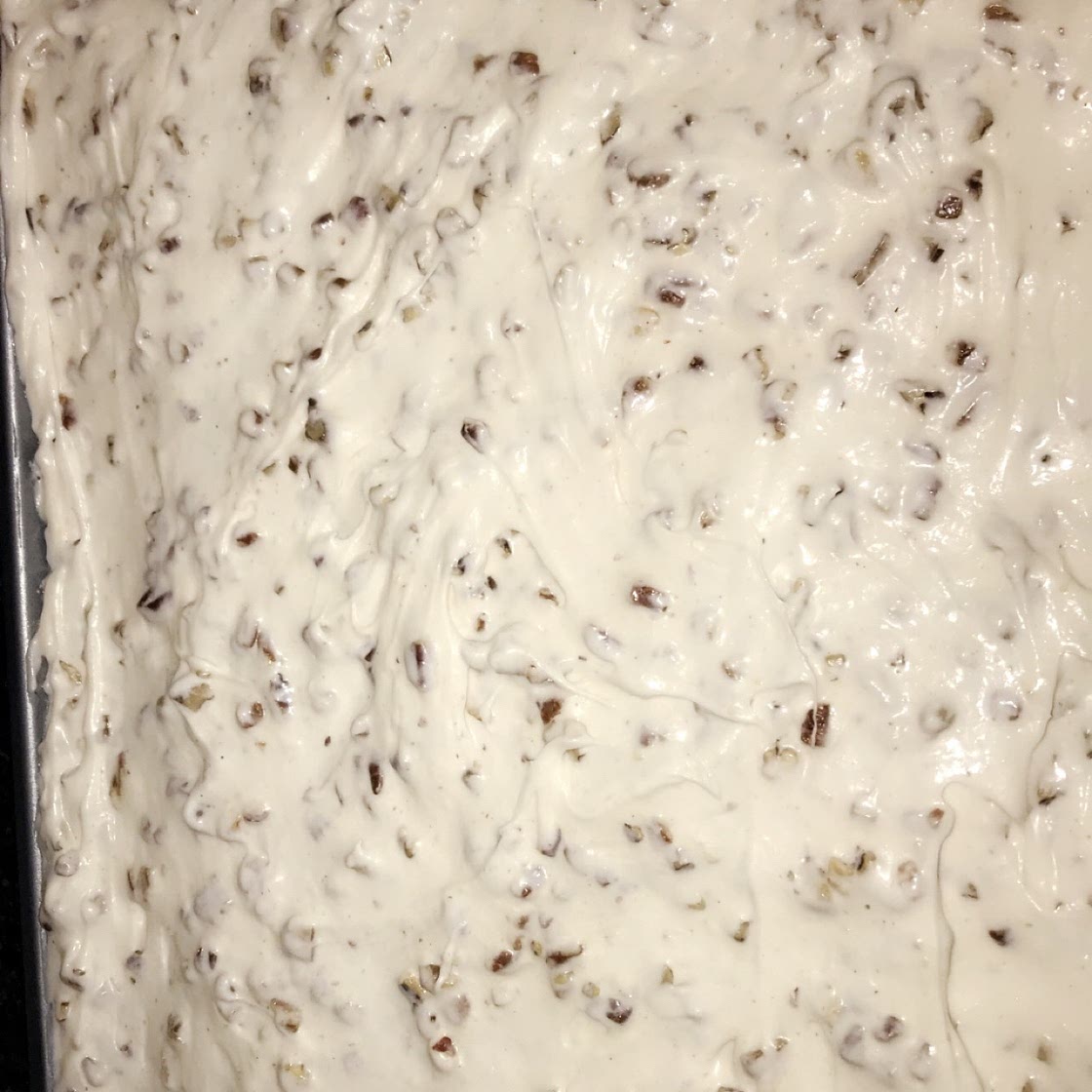 White Texas Sheet Cake