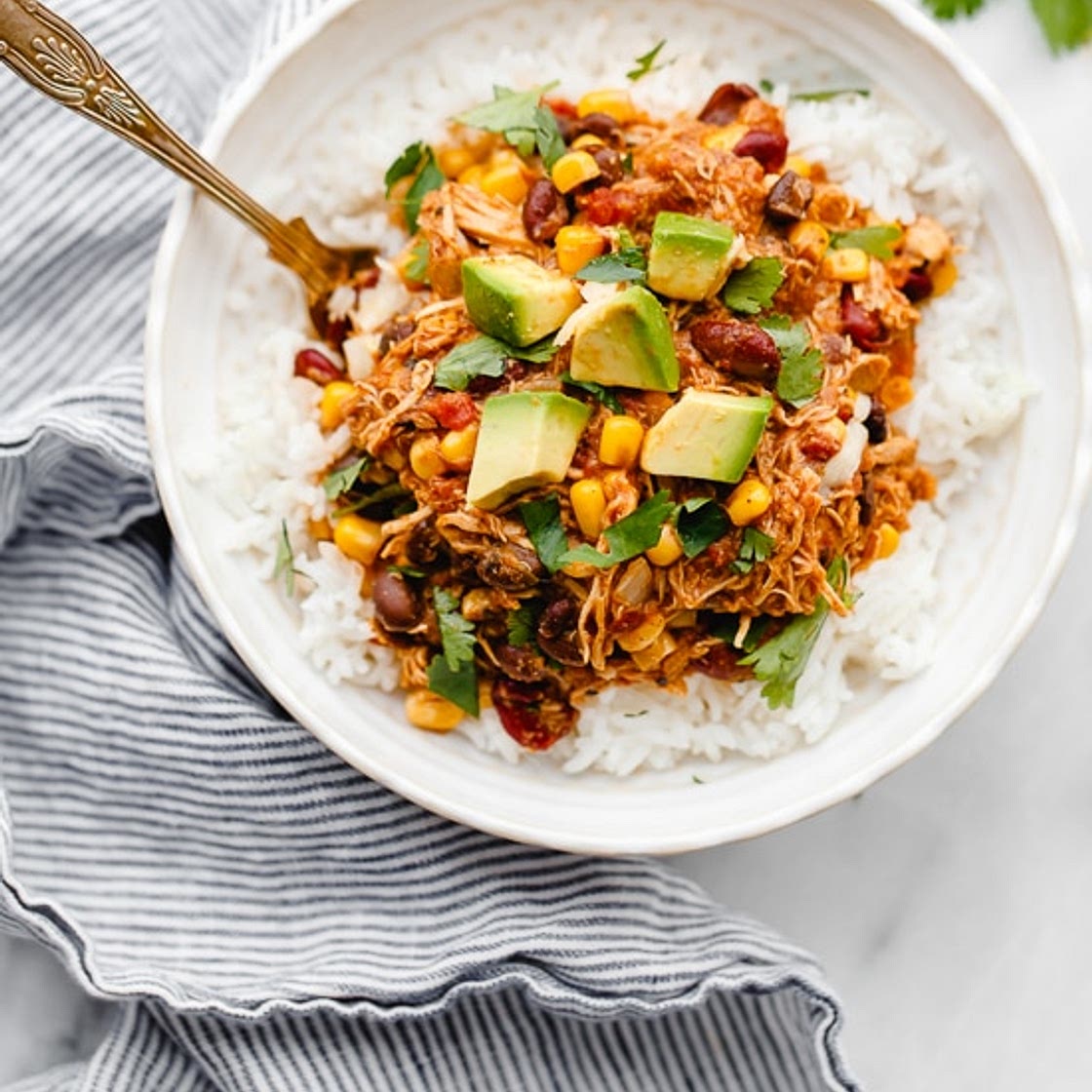 Crock Pot Chicken Taco Chili