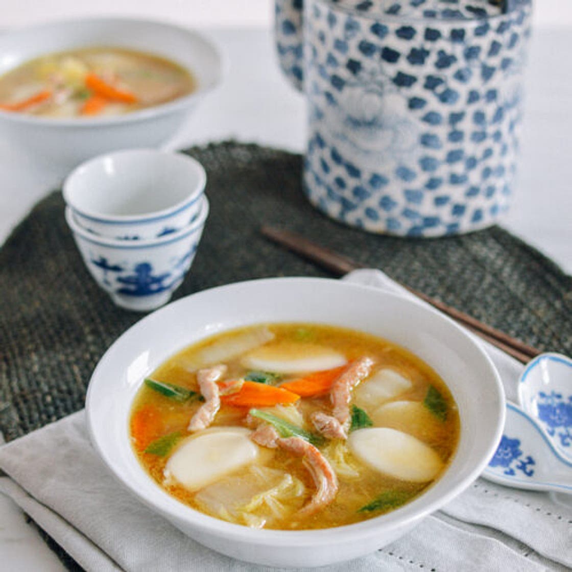 Chinese Rice Cake Soup
