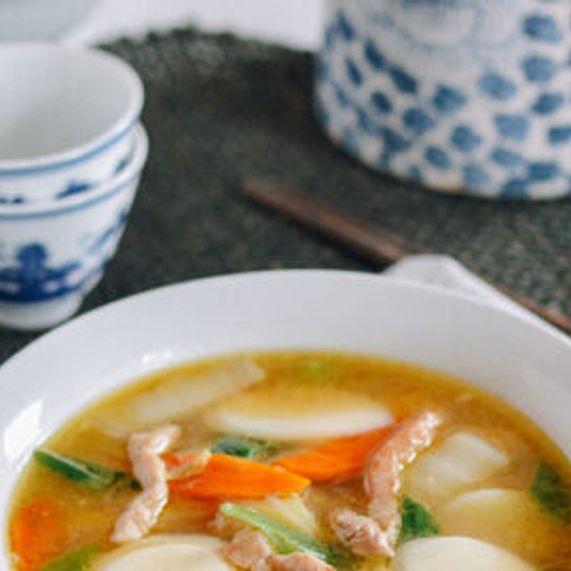 Chinese Rice Cake Soup