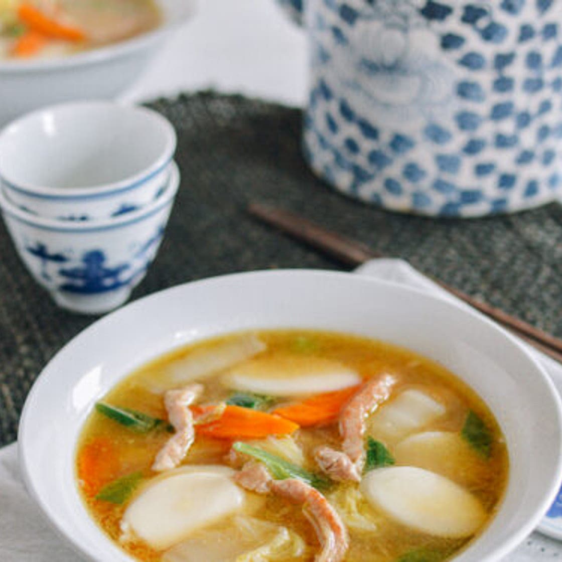 Chinese Rice Cake Soup