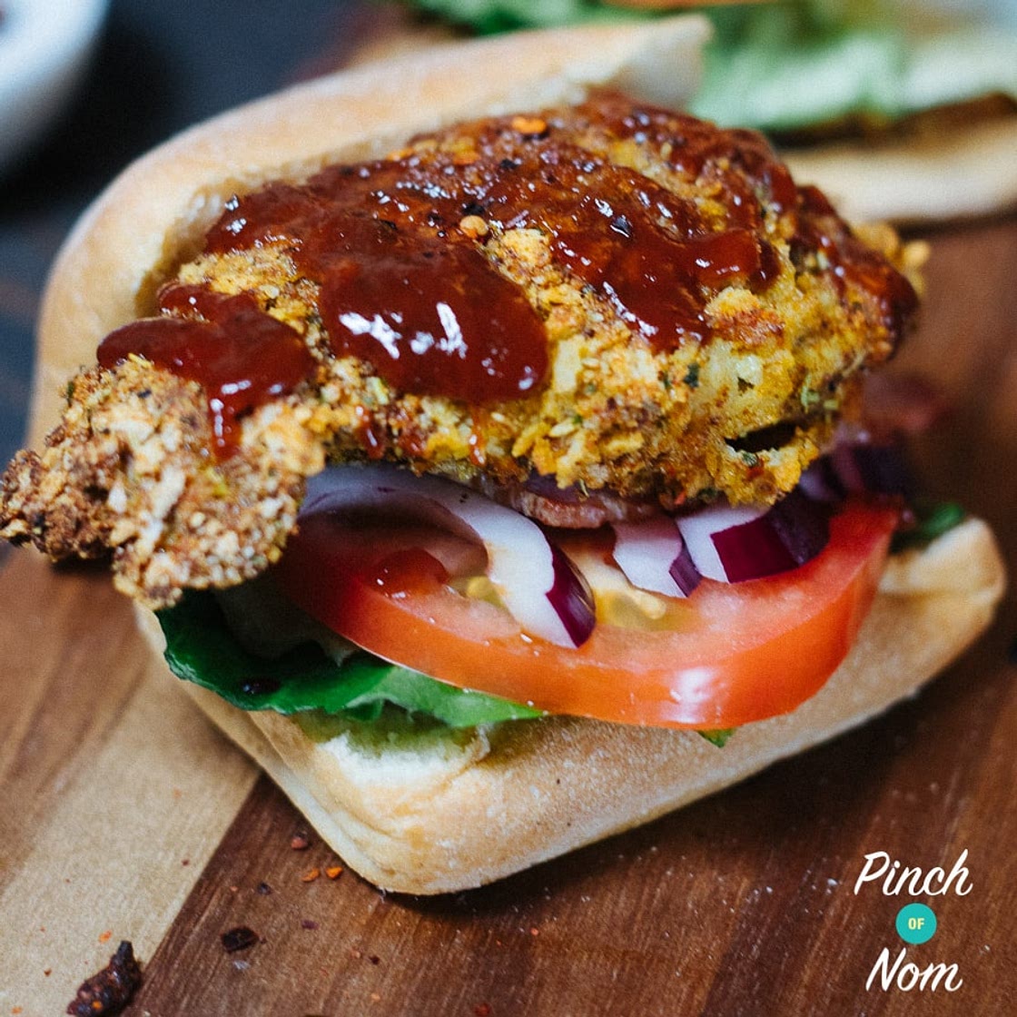 Crispy Jerk Chicken Stack | Slimming & Weight Watchers Friendly