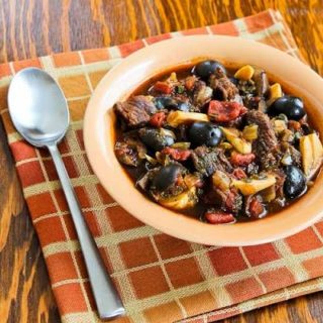 Slow Cooker Mediterranean Beef Stew