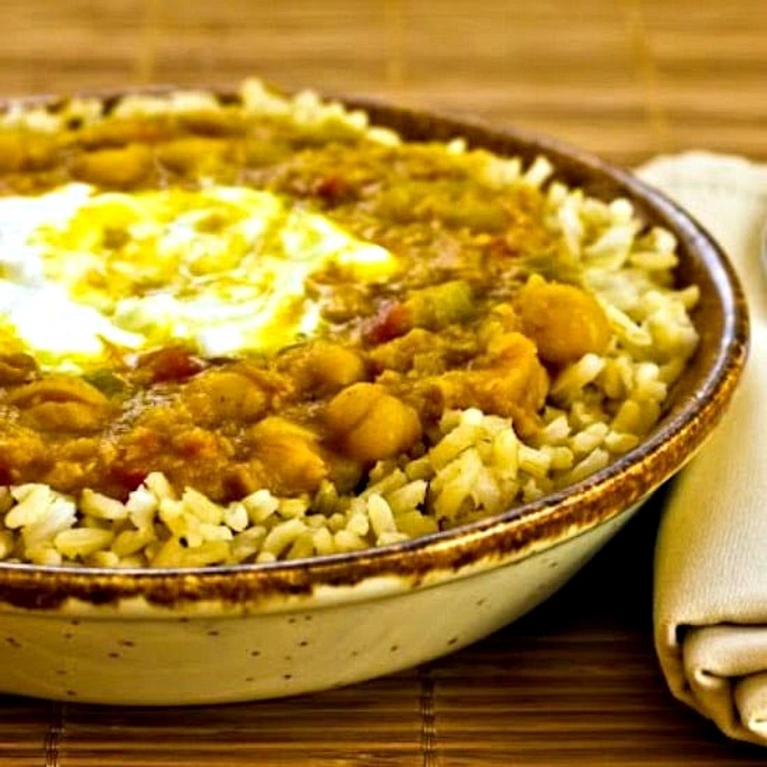 Spicy Red Lentil and Chickpea Stew