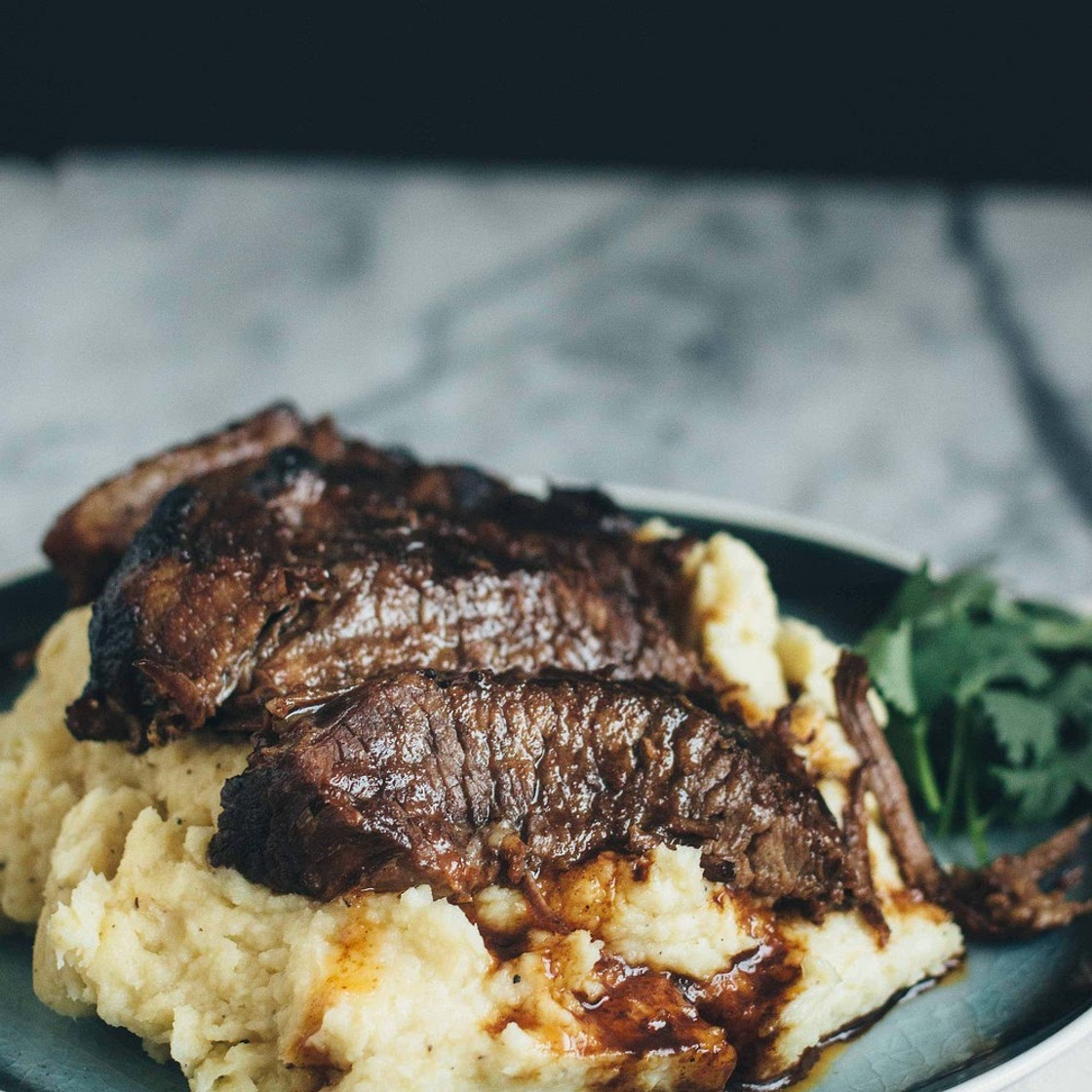 Maple Smoked Brisket (Instant Pot or Slow Cooker Recipe) • Bare Root Girl