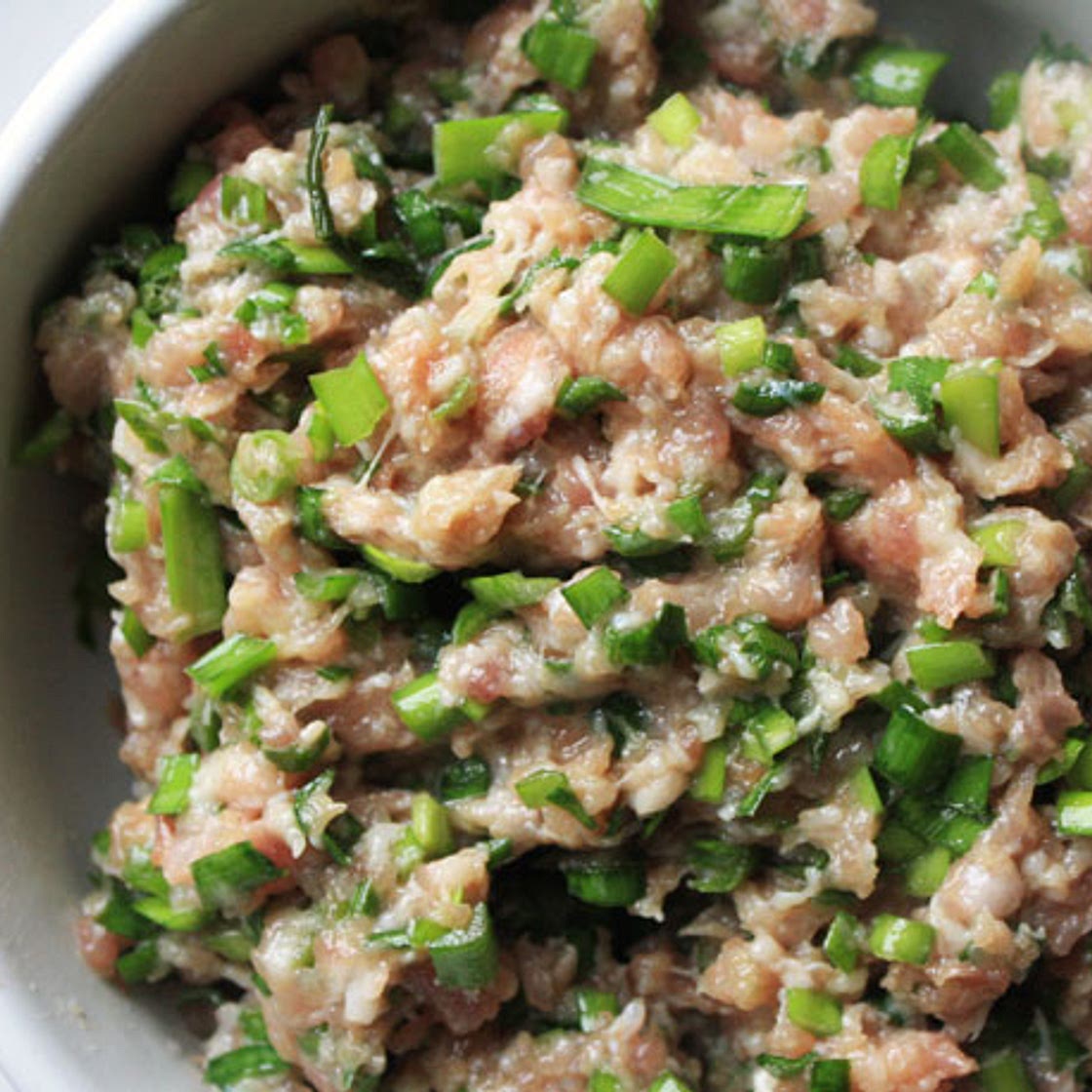 Pork and Chives Dumpling Filling Recipe