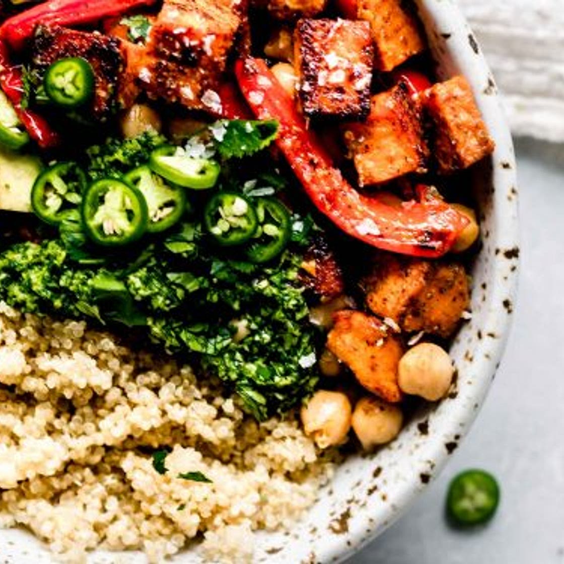 Sweet Potato & Chickpea Buddha Bowl