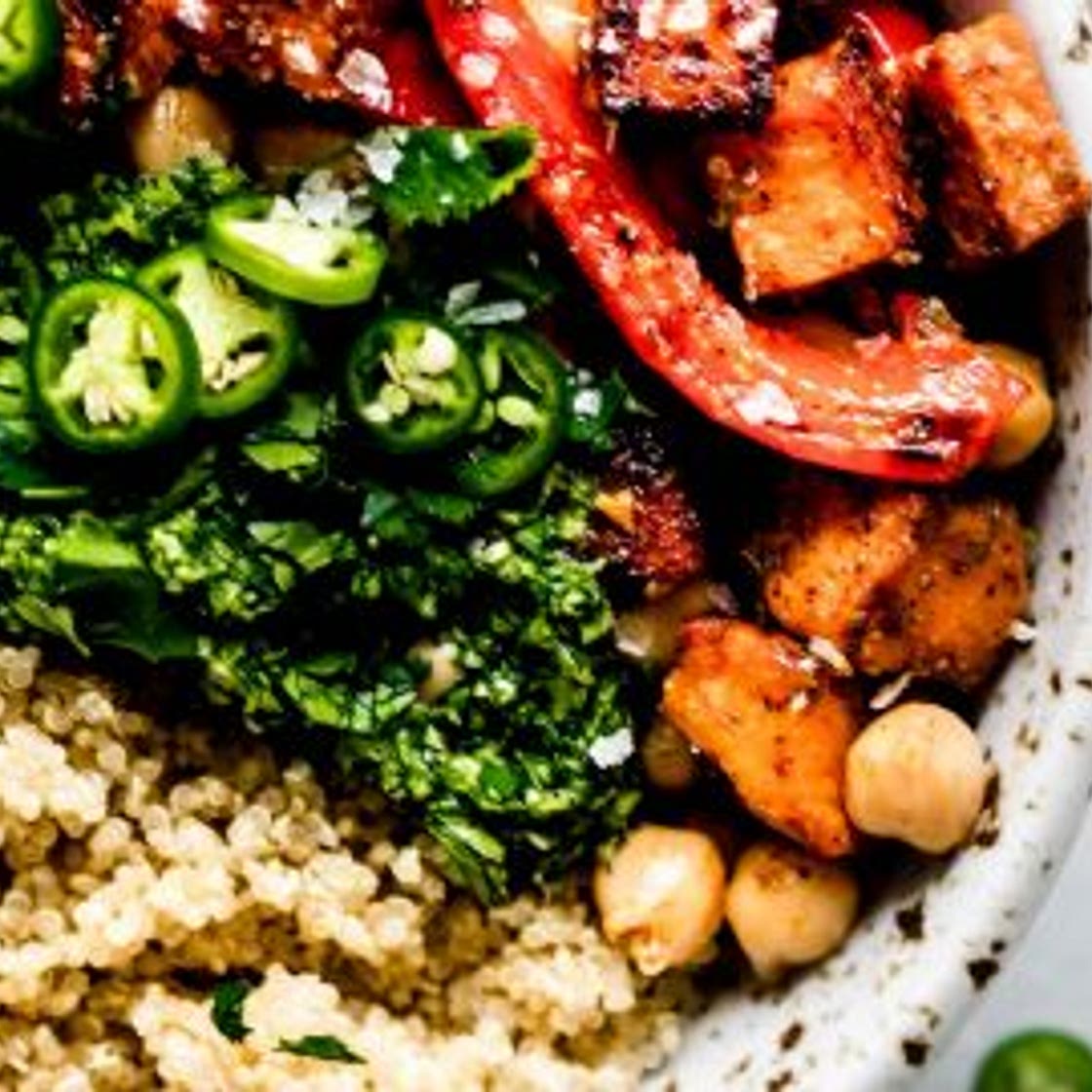 Sweet Potato & Chickpea Buddha Bowl