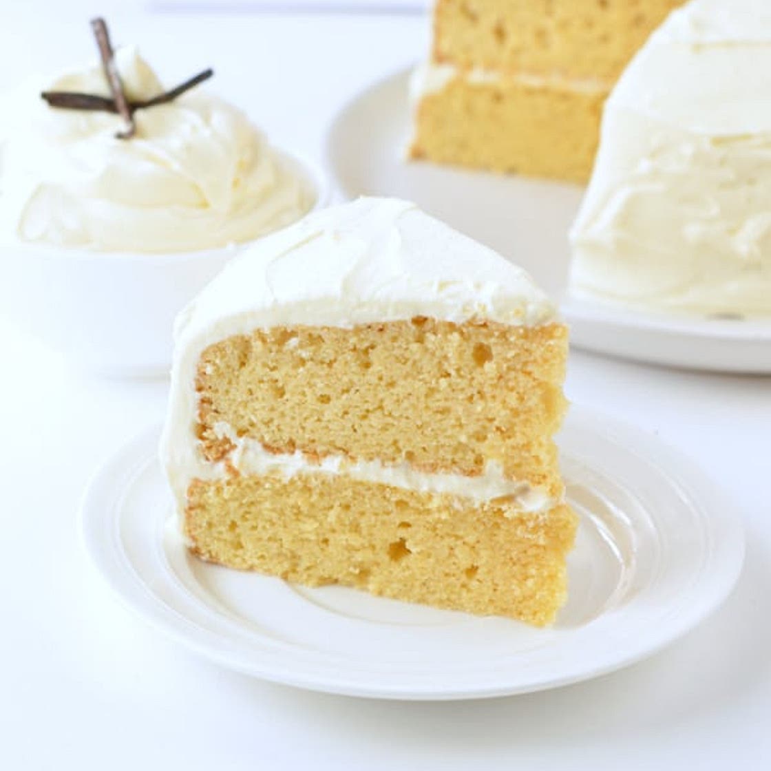Keto Vanilla Cake