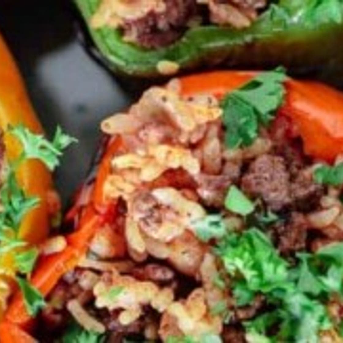 Mediterranean Style Stuffed Peppers