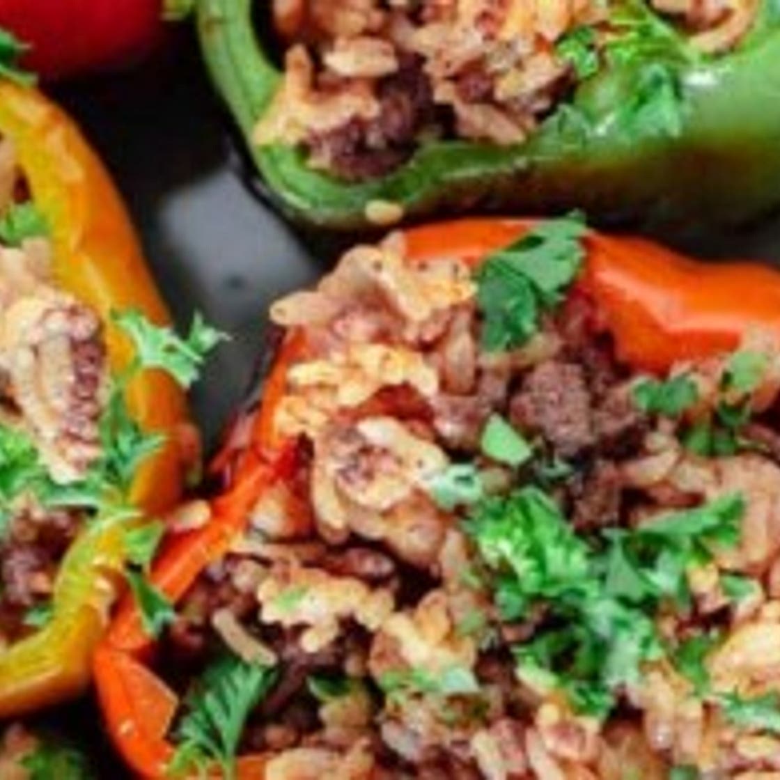Mediterranean Style Stuffed Peppers