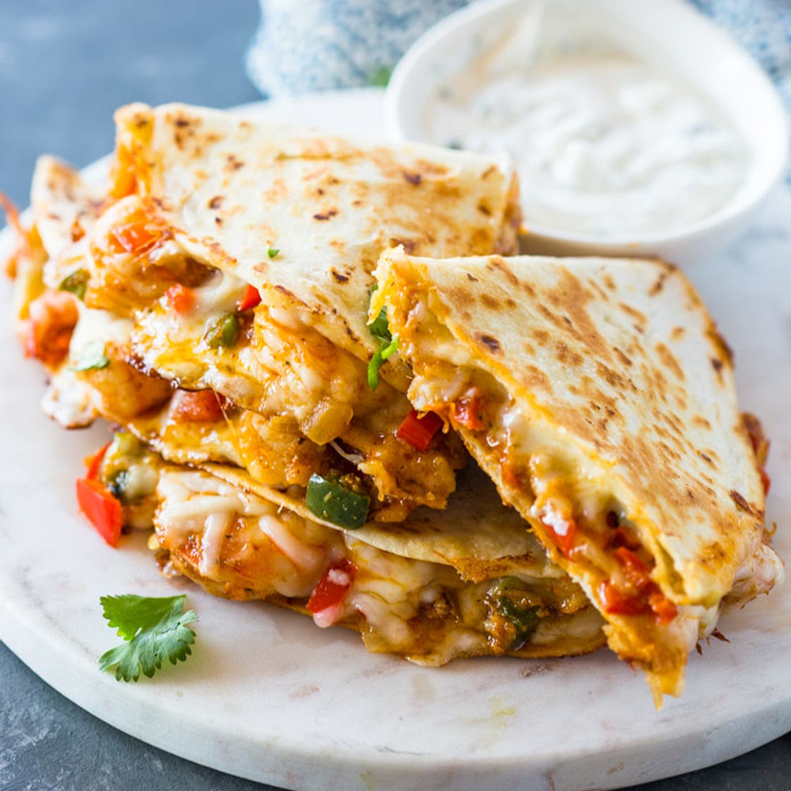 Shrimp Quesadillas