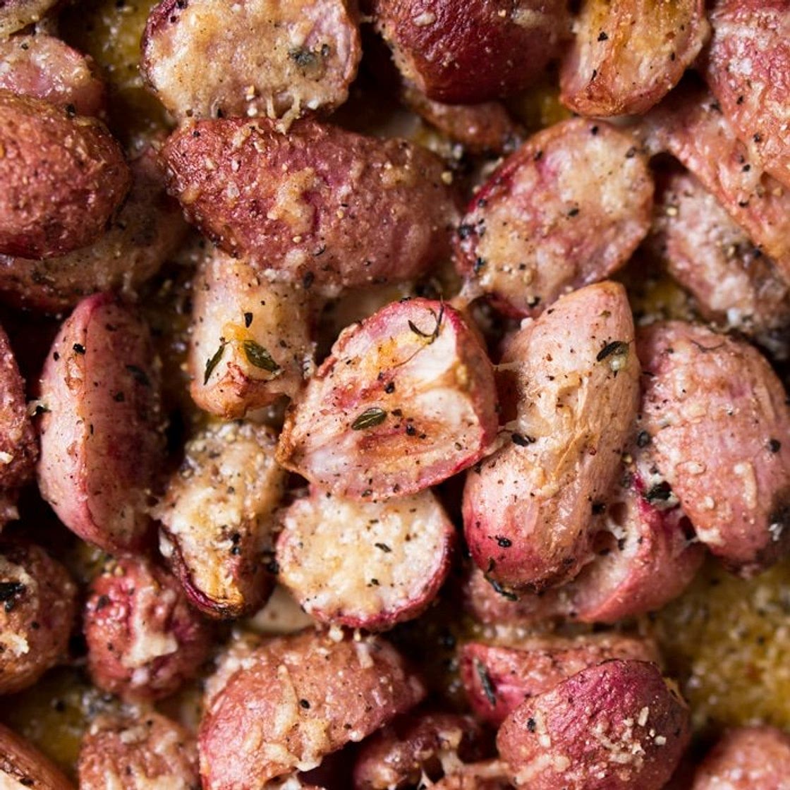 Keto Roasted Radishes (i.e. 'Potatoes'!)