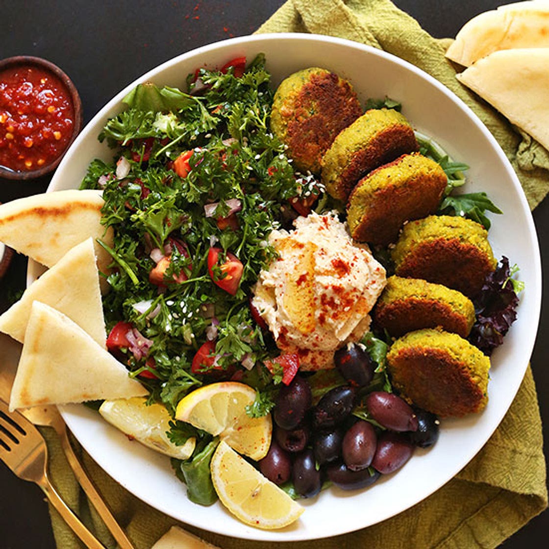 The Ultimate Mediterranean Bowl