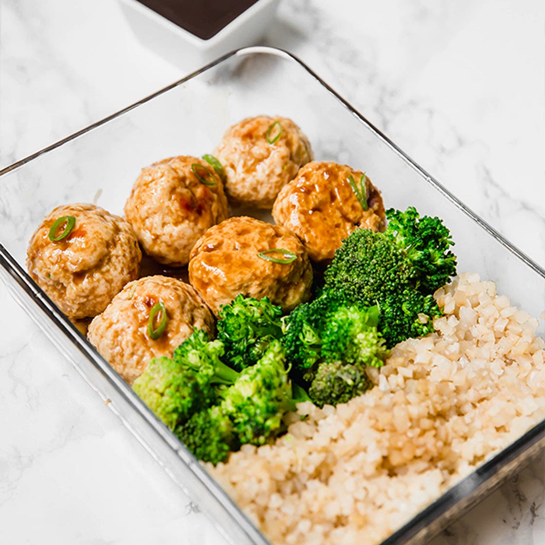 Teriyaki Chicken Meatball Meal Prep (Paleo, Whole30, AIP)