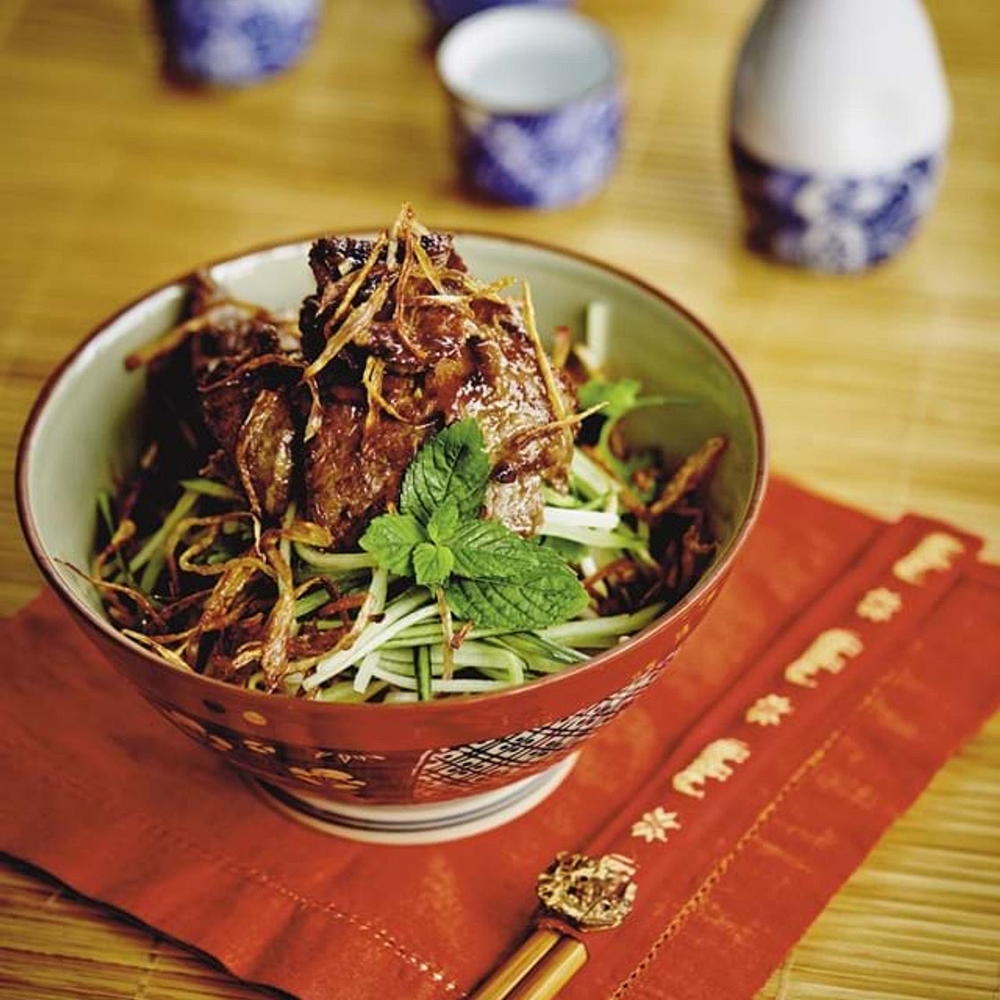 Boeuf à la citronnelle