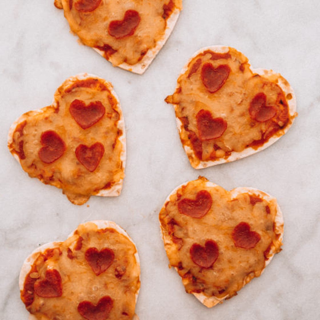 The Cutest Heart Shaped Pizza Recipe