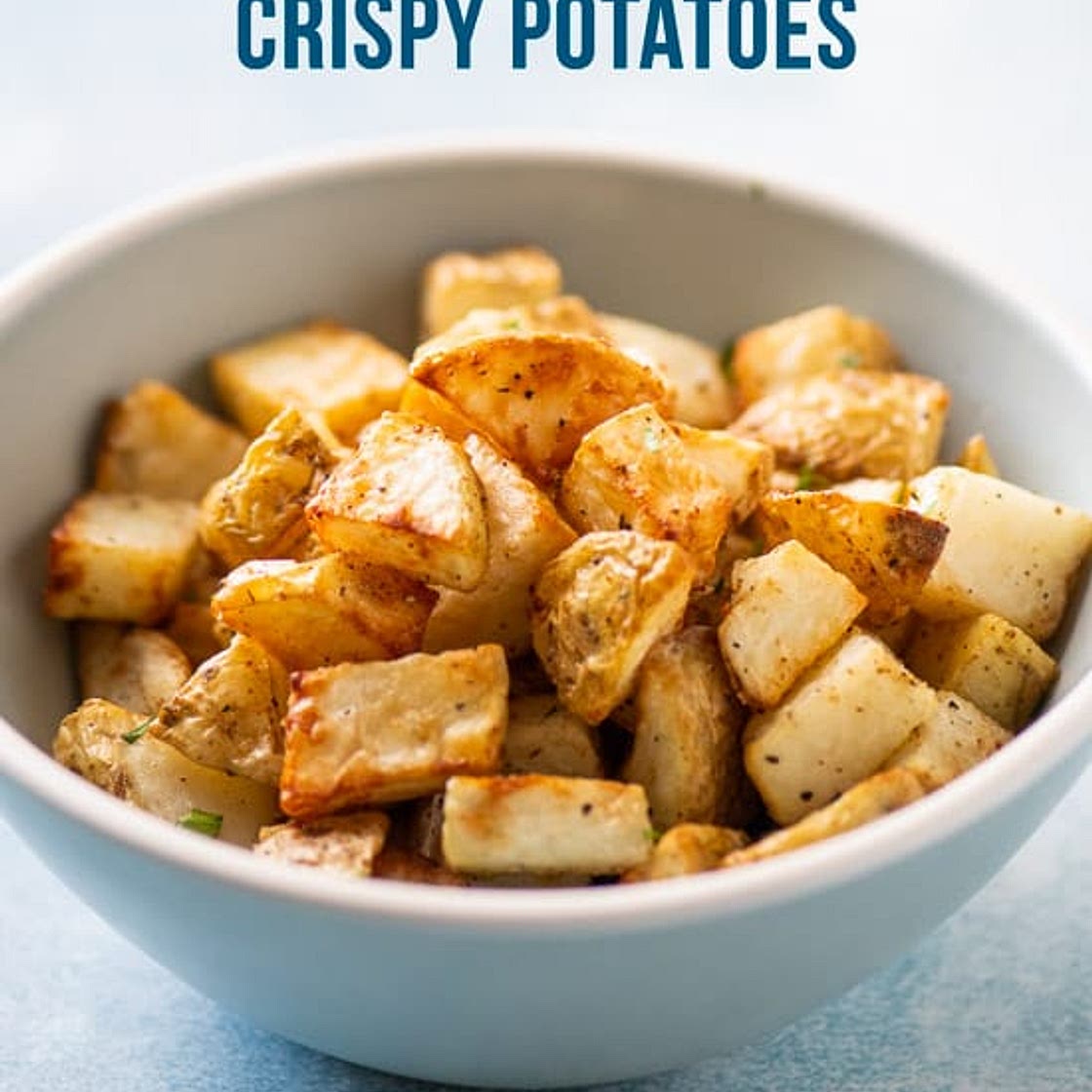 Crispy, Roasted Potatoes AF