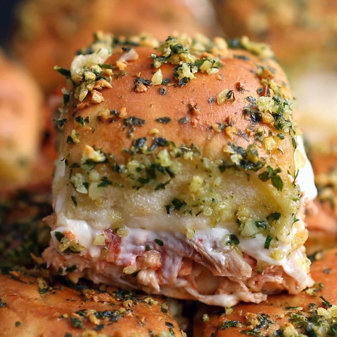 Chicken Parmesan Sliders Recipe by Tasty