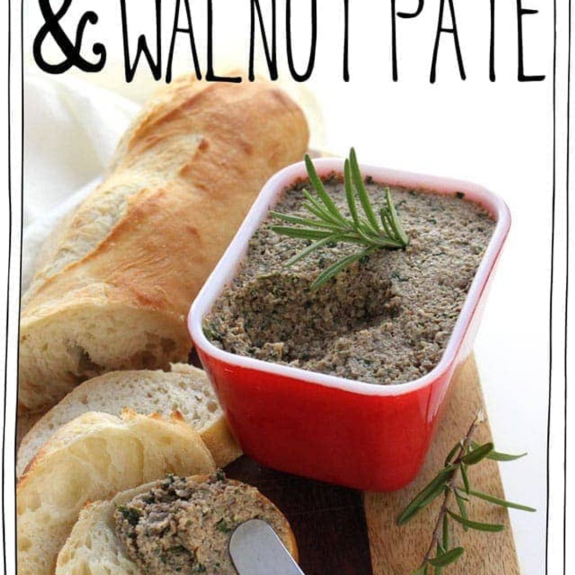 Vegan Mushroom & Walnut Pâté