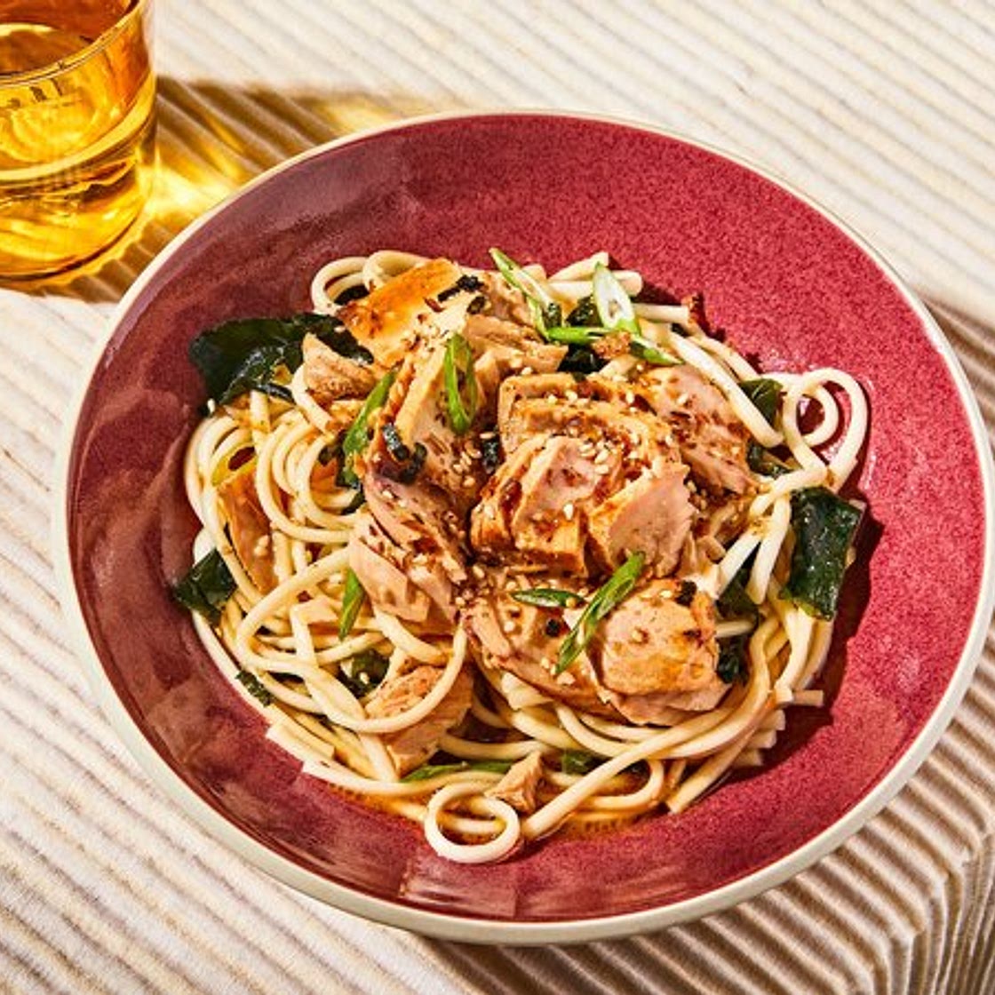 Japanese-Style Tuna Noodle Salad