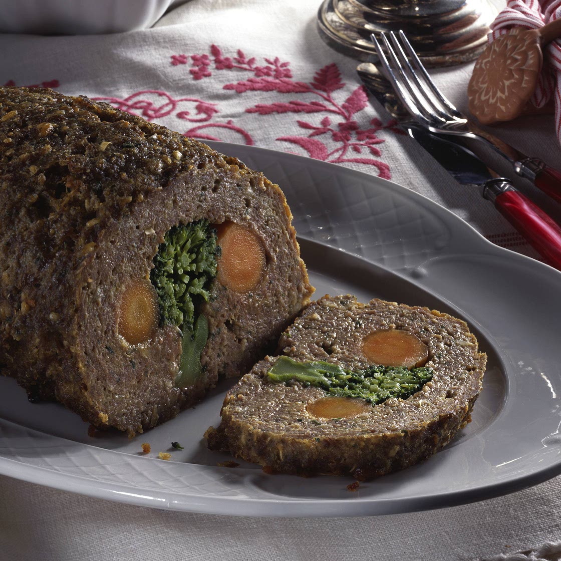 Gefüllter Hackbraten